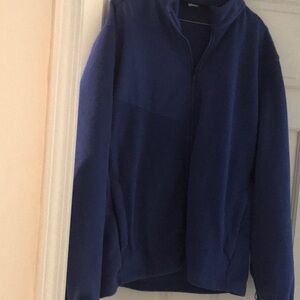Lands End Large zippered Fleece Large